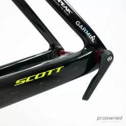 Scott Addict RC Pro Disc Frameset - XL/58 - E. Affini - Mitchelton-Scott -Bremser & dele Salg P1650341