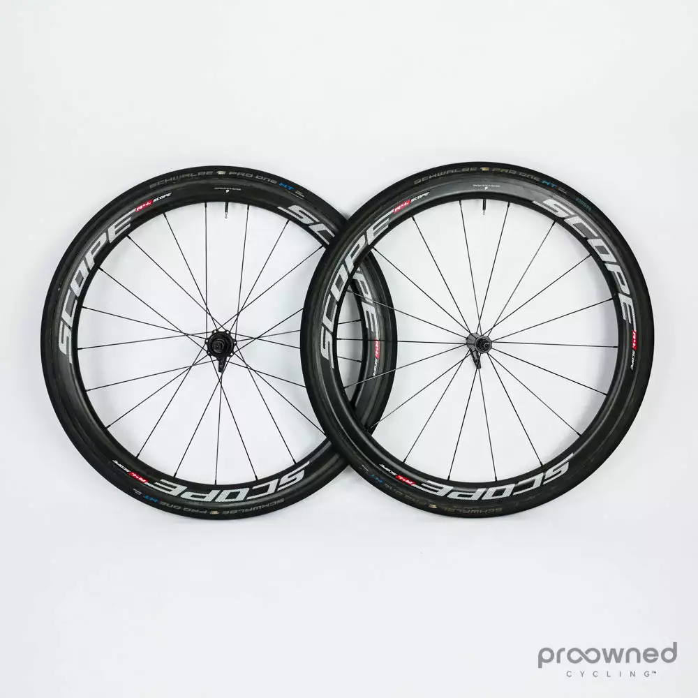 Scope R4C Carbon Tubular Rim Wheelset 1 Scope R4C Carbon Tubular Rim Wheelset