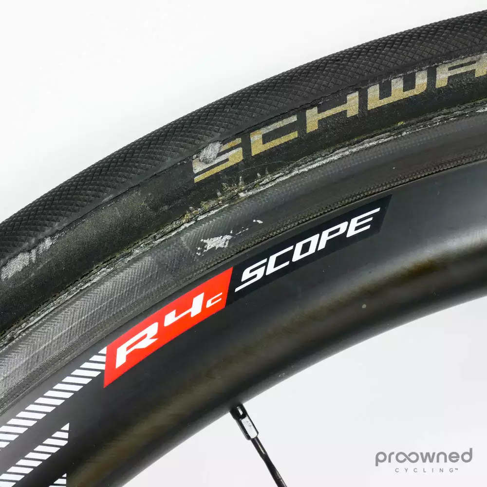 Scope R4C Carbon Tubular Rim Wheelset 3 Scope R4C Carbon Tubular Rim Wheelset - Billede 3