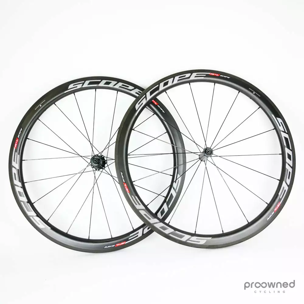 Scope R4C Tubular Wheelset 1 Scope R4C Tubular Wheelset