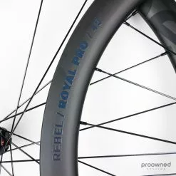 Rebel Royal Pro 45 Disc Carbon Clincher Wheelset -Bremser & dele Salg P1670994