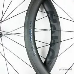 Rebel Royal 45 Carbon Clincher Rim Wheelset -Bremser & dele Salg P1680035