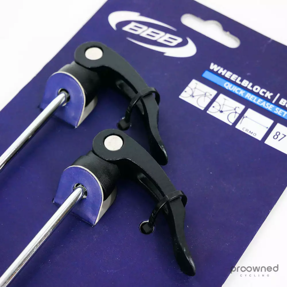 BBB Wheelblock - BQR-01 - Quick Release Set 2 BBB Wheelblock - BQR-01 - Quick Release Set - Billede 2
