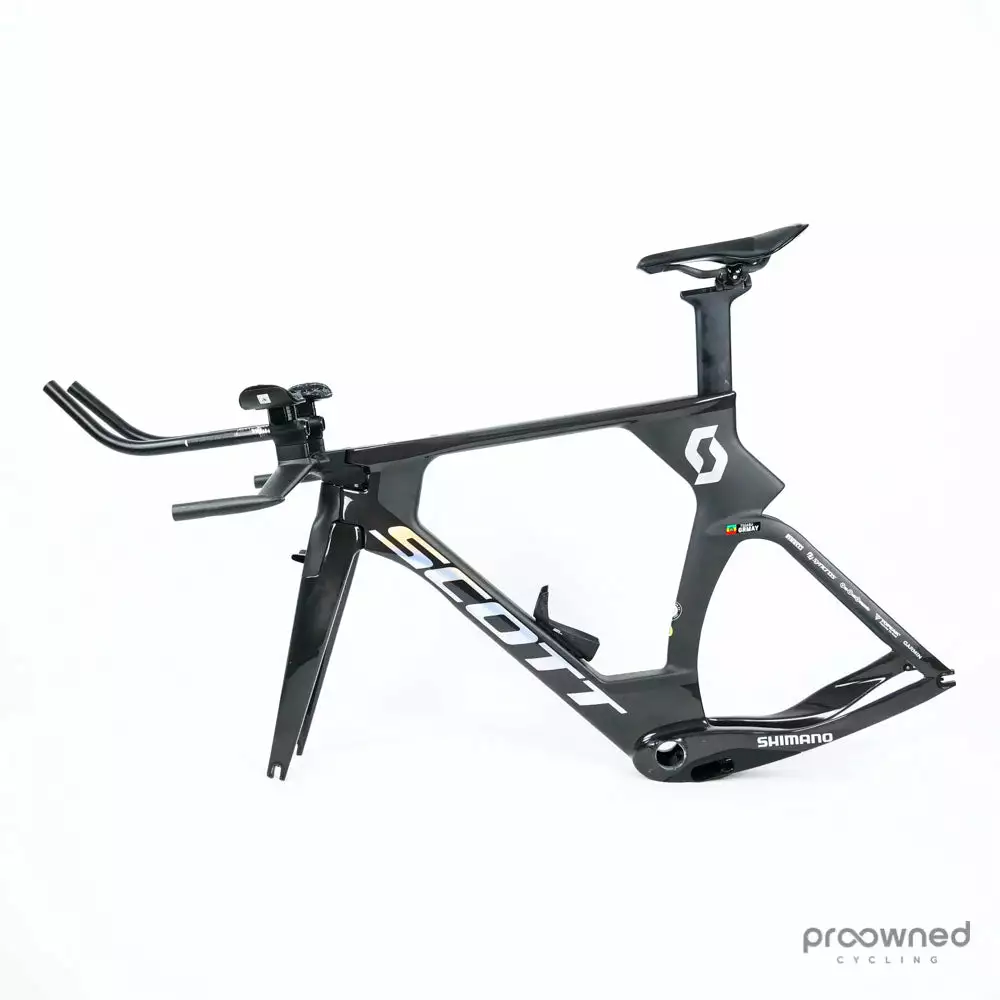 Scott Plasma 5 HMX TT Frameset - S - T. Grmay - Mitchelton-Scott 2 Scott Plasma 5 HMX TT Frameset - S - T. Grmay - Mitchelton-Scott - Billede 2