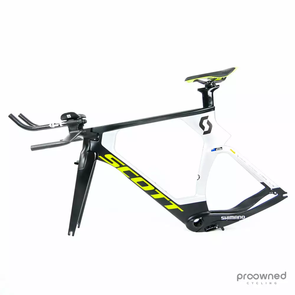 Scott Plasma 5 HMX TT Frameset - 52/S - J. Allen - Mitchelton-Scott 2 Scott Plasma 5 HMX TT Frameset - 52/S - J. Allen - Mitchelton-Scott - Billede 2