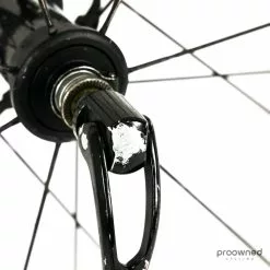 Fulcrum Speed 40T Tubular Rear Wheel - Black/Red -Bremser & dele Salg P1740734 2