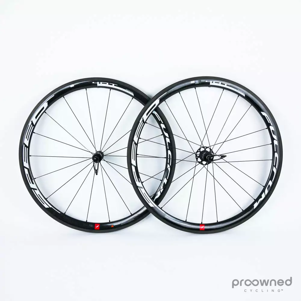 Fulcrum Speed 40T Tubular Wheelset - Black/White 2 Fulcrum Speed 40T Tubular Wheelset - Black/White - Billede 2