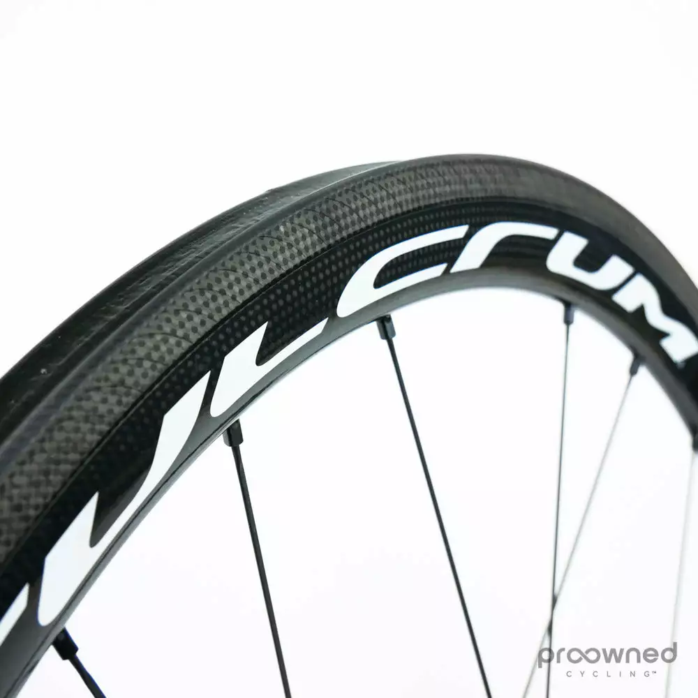 Fulcrum Speed 40T Tubular Wheelset - Black/White 6 Fulcrum Speed 40T Tubular Wheelset - Black/White - Billede 6
