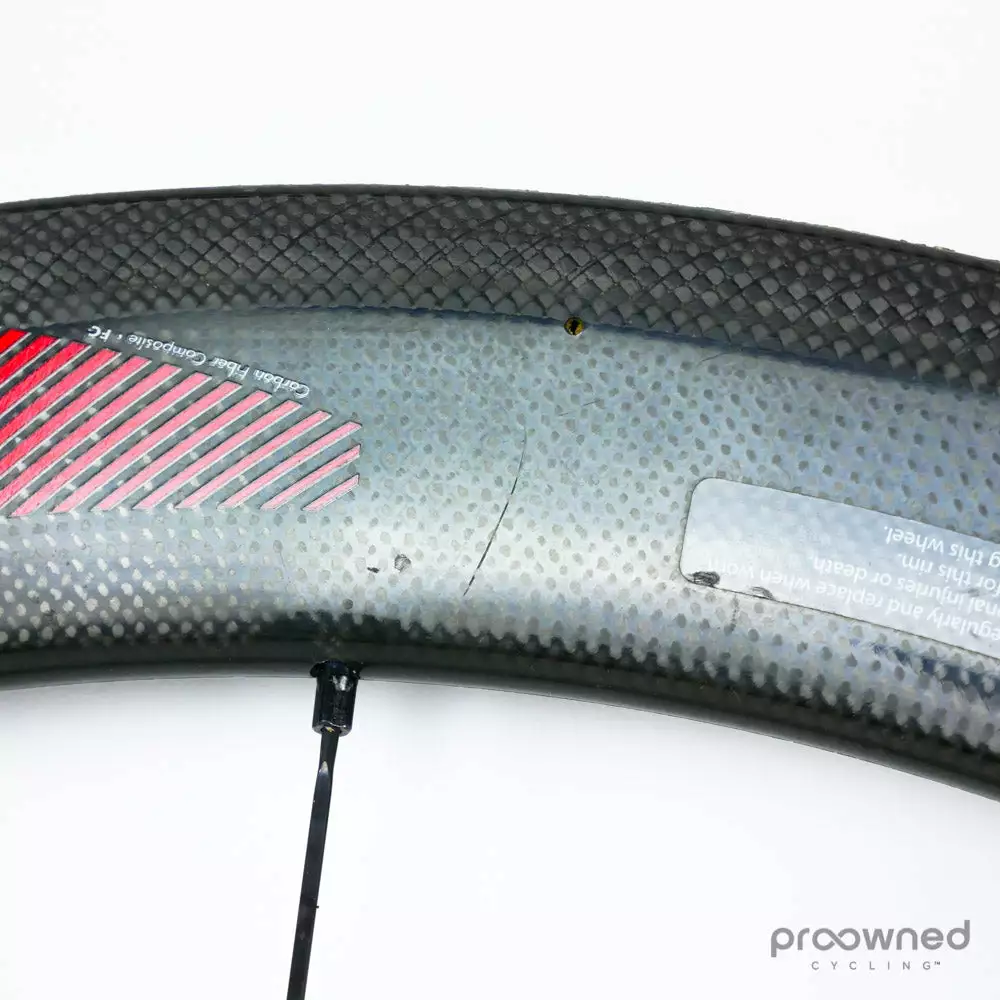 Fulcrum Speed 55T Tubular Wheelset - Black/Red 3 Fulcrum Speed 55T Tubular Wheelset - Black/Red - Billede 3