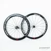 Fulcrum Speed 40T/55T Tubular Wheelset - Black/White