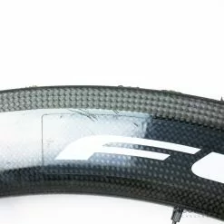 Fulcrum Speed 40T/55T Tubular Wheelset - Black/White -Bremser & dele Salg P1760167