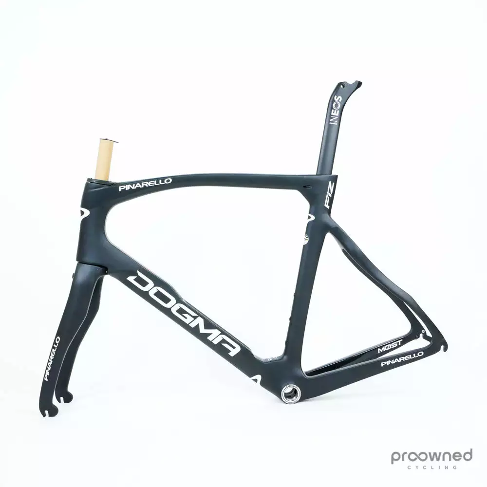 Pinarello Dogma F12 - Frameset - 59.5 - Team Ineos 2 Pinarello Dogma F12 - Frameset - 59.5 - Team Ineos - Billede 2