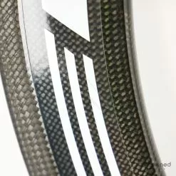 Fulcrum Speed 55T Tubular Wheelset - Black/White -Bremser & dele Salg P1870204