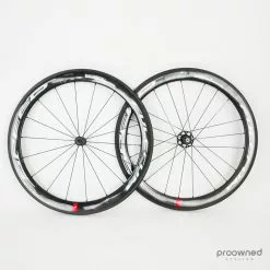 Fulcrum Speed 55T Tubular Wheelset - Black/White -Bremser & dele Salg P1870206