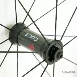 Fulcrum Speed 55T Tubular Wheelset - Black/White -Bremser & dele Salg P1870222