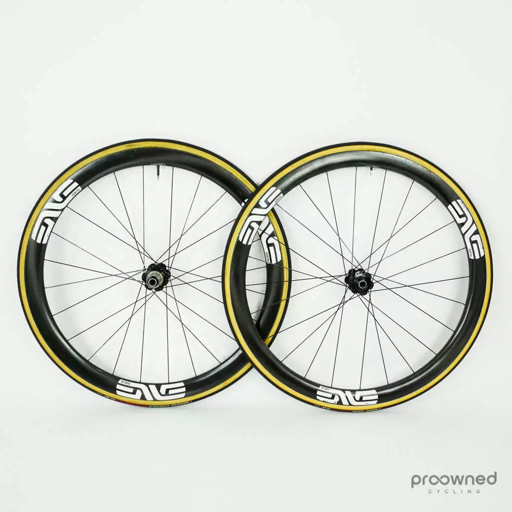 ENVE SES 3.4 Disc Tubular Carbon Wheelset 9 ENVE SES 3.4 Disc Tubular Carbon Wheelset - Billede 9