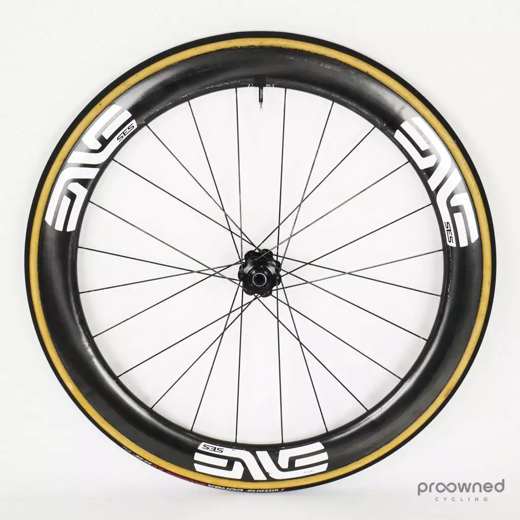 ENVE SES 5.6 Disc Tubular Carbon Front Wheel 2 ENVE SES 5.6 Disc Tubular Carbon Front Wheel - Billede 2