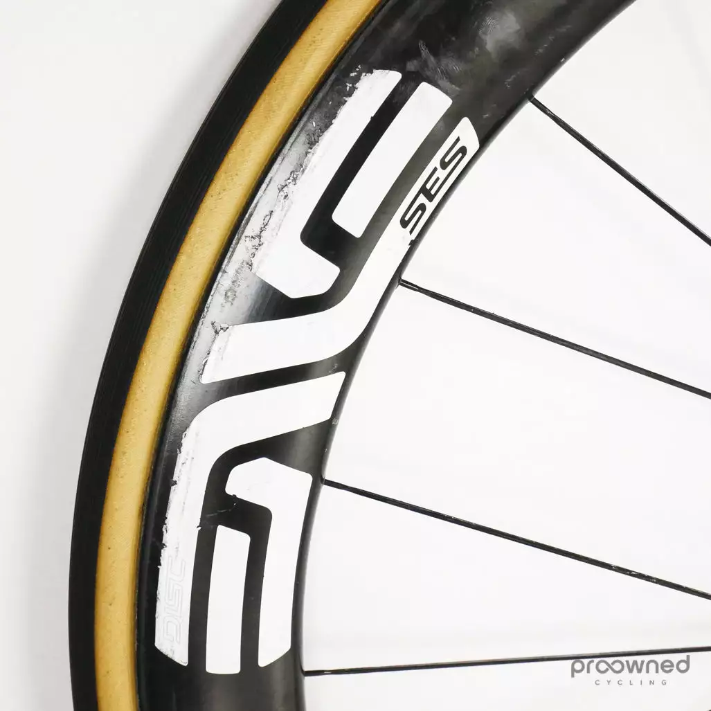 ENVE SES 5.6 Disc Tubular Carbon Front Wheel 4 ENVE SES 5.6 Disc Tubular Carbon Front Wheel - Billede 4