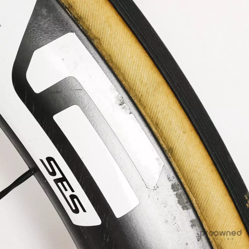 ENVE SES 3.4 Disc Tubular Carbon Front Wheel 4 ENVE SES 3.4 Disc Tubular Carbon Front Wheel - Billede 4