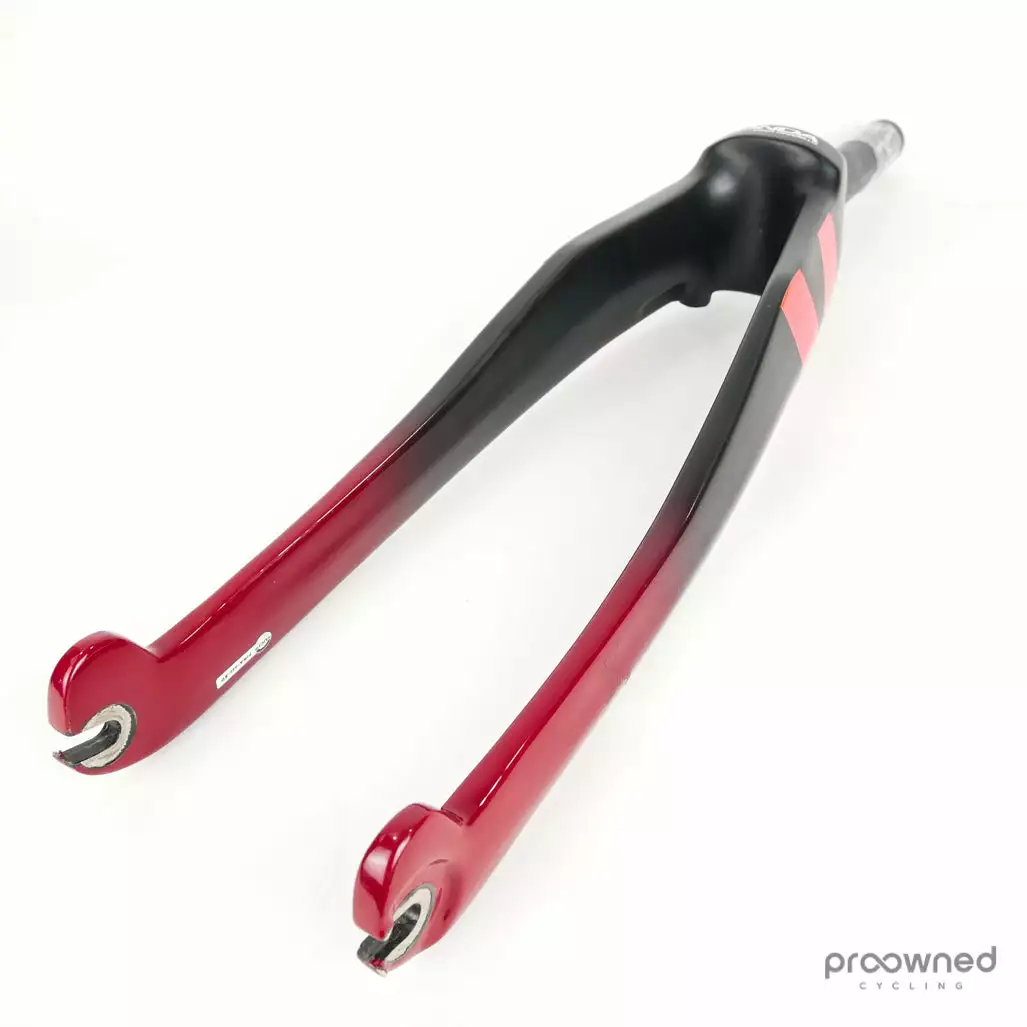 Pinarello F12 Fork - Black/Red 2 Pinarello F12 Fork - Black/Red - Billede 2