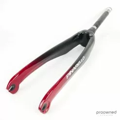 Pinarello F12 Fork - Black/Red