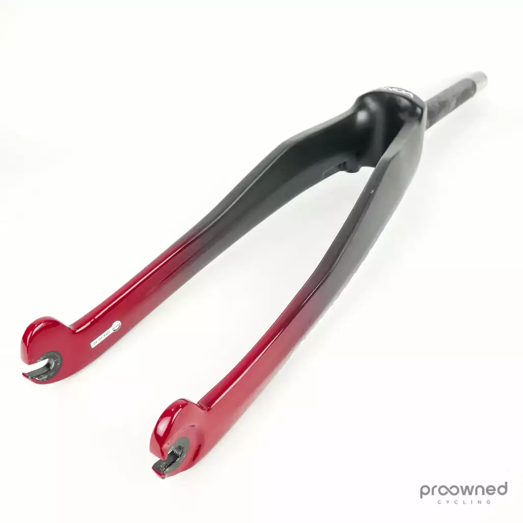Pinarello F12 Fork - Black/Red 2 Pinarello F12 Fork - Black/Red - Billede 2
