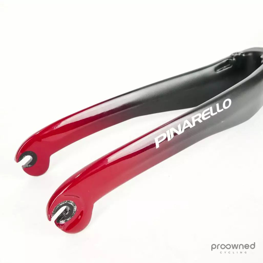 Pinarello F12 Fork - Black/Red 3 Pinarello F12 Fork - Black/Red - Billede 3