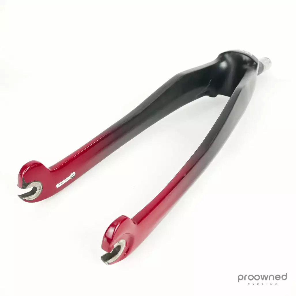 Pinarello F12 Fork - Black/Red 2 Pinarello F12 Fork - Black/Red - Billede 2