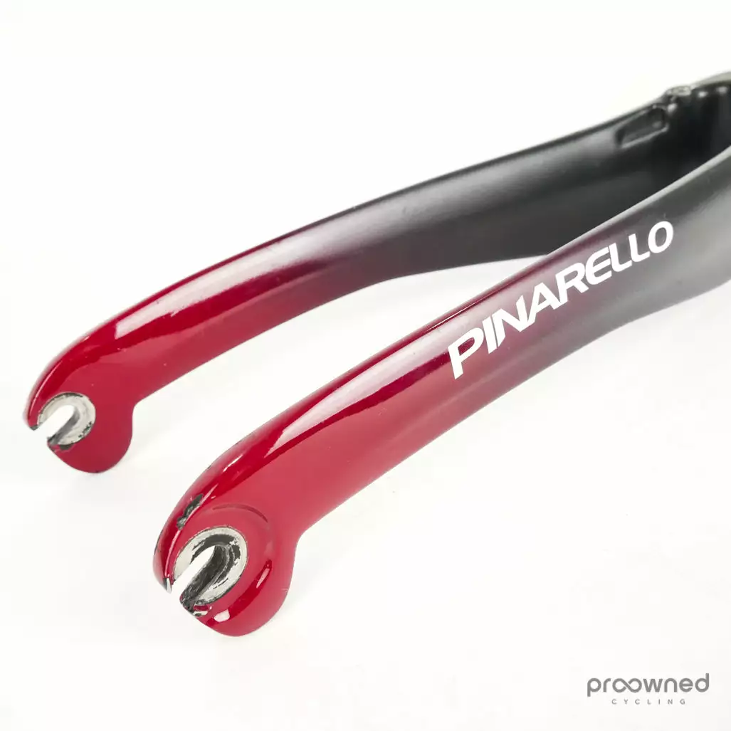 Pinarello F12 Fork - Black/Red 3 Pinarello F12 Fork - Black/Red - Billede 3