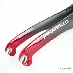 Pinarello F12 Fork - Black/Red -Bremser & dele Salg P1930184