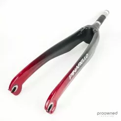 Pinarello F12 Fork - Black/Red