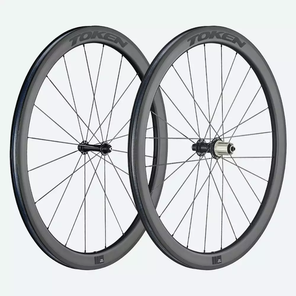 Token C45R Rim Clincher Carbon Wheelset 1 Token C45R Rim Clincher Carbon Wheelset
